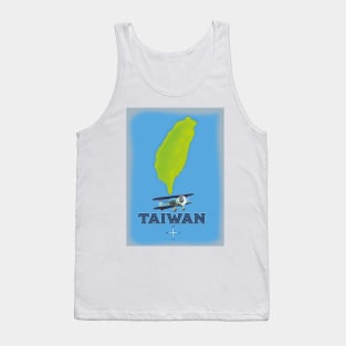 Taiwan vintage map Tank Top